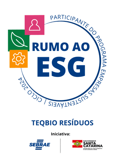 Selo ESG — Teqbio Resíduos