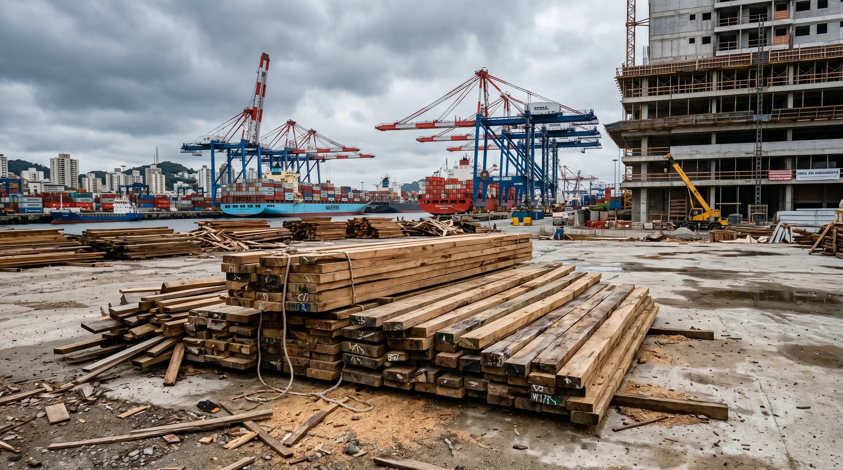Descarte de Madeira na Construção Civil em Itajaí | Teqbio